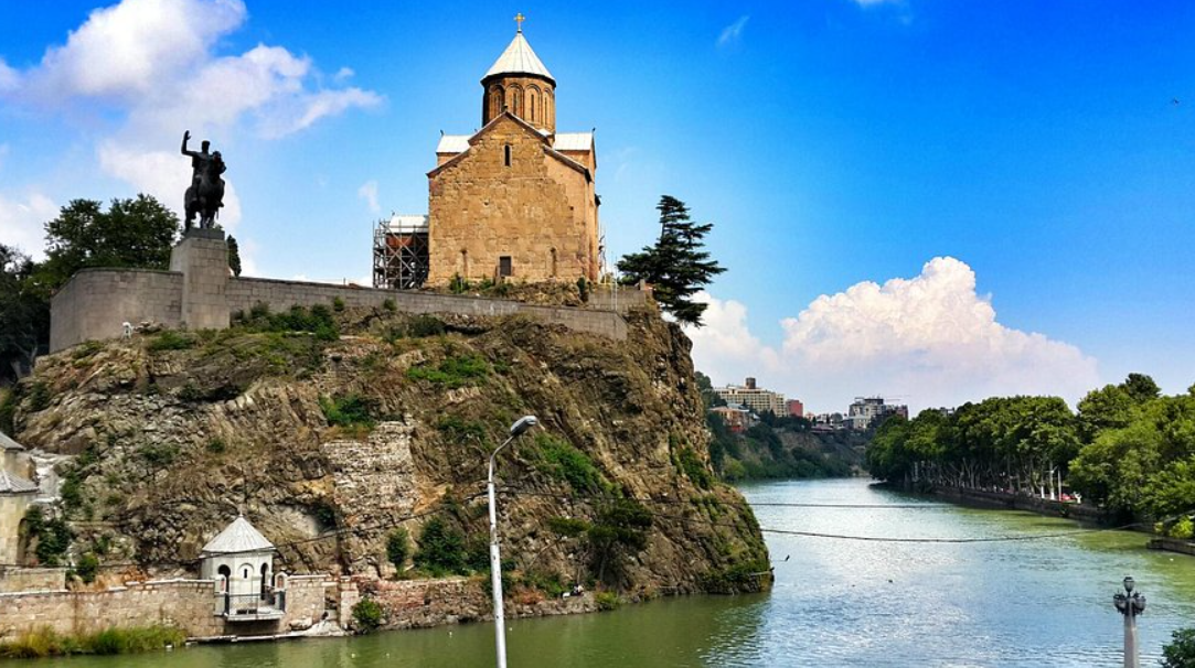 Metekhi Church, Tbilisi, Georgia